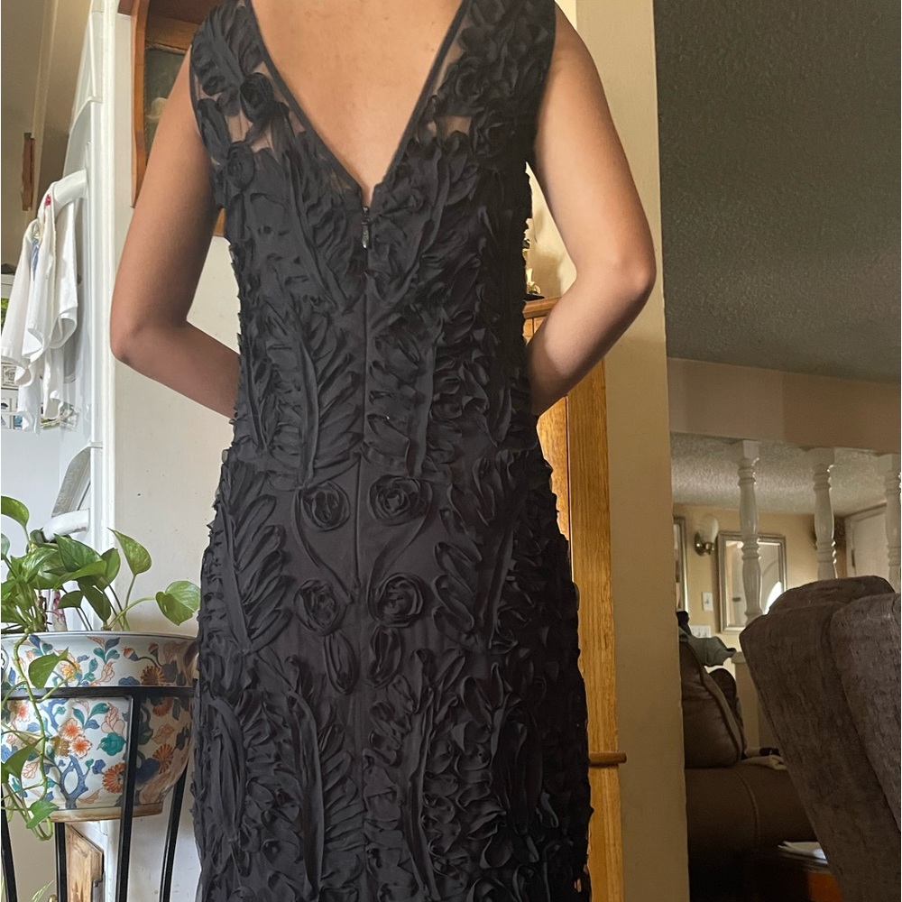 Long black dress
